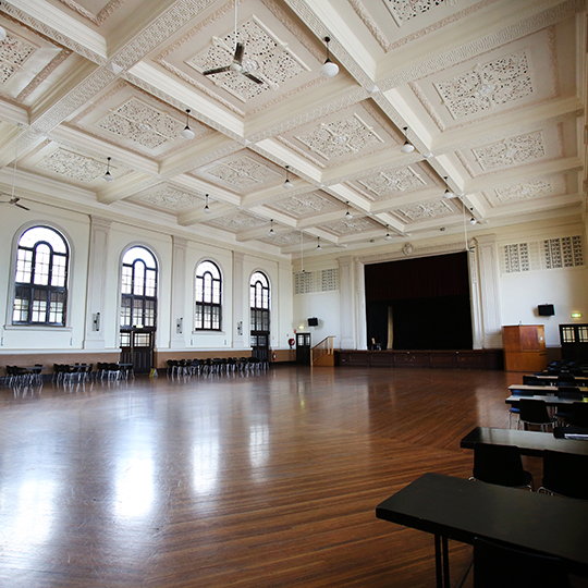 Main Hall at Marrickville Town Hall 